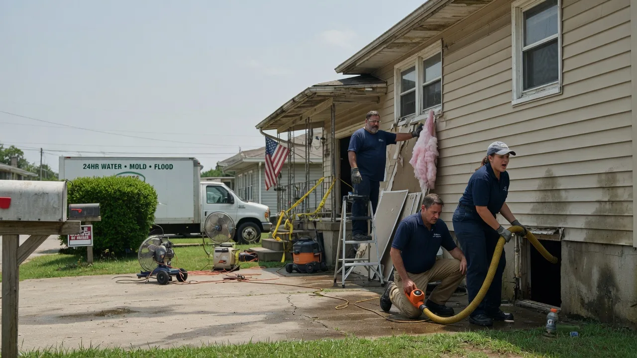 Water Damage Repair in Dawson, IL near me